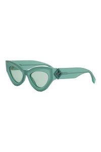 Fendi FF Diamonds cat-eye sunglasses - angle