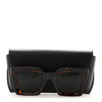 Celine Square Sunglasses — Tortoise