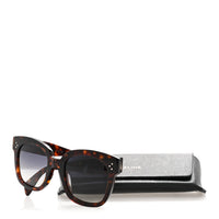 Celine Square Sunglasses — Tortoise