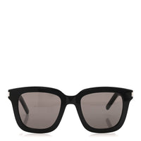 Saint Laurent Square Sunglasses — Black SL 465