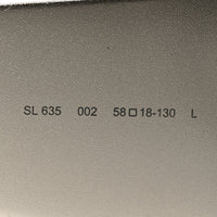 Saint Laurent Square Sunglasses — Silver SL 635