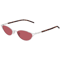 AM0563S silver havana/red colorway