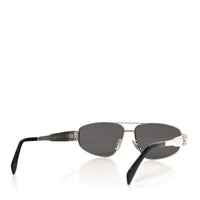 Celine Square Sunglasses — Silver