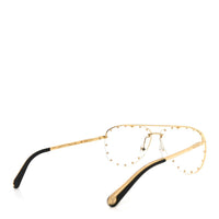 Louis Vuitton Aviator Sunglasses — Gold Z0997W