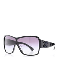 Chanel Shield Sunglasses — Black 5449-A