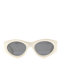 Prada Oval Sunglasses — White SPR 20Z