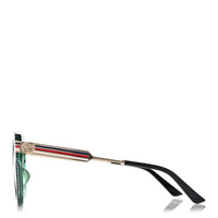 Gucci GG0281S Sylvie Web Oversized Square Sunglasses - Side