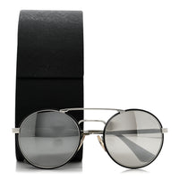 Prada Round Sunglasses — Silver SPR 51S