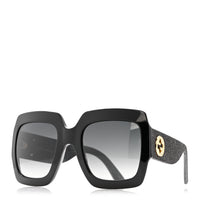 Gucci Square Sunglasses — Black GG0102S