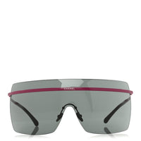 Chanel Shield Sunglasses — Pink