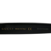 Gucci Rectangle Sunglasses — Black GG0624S