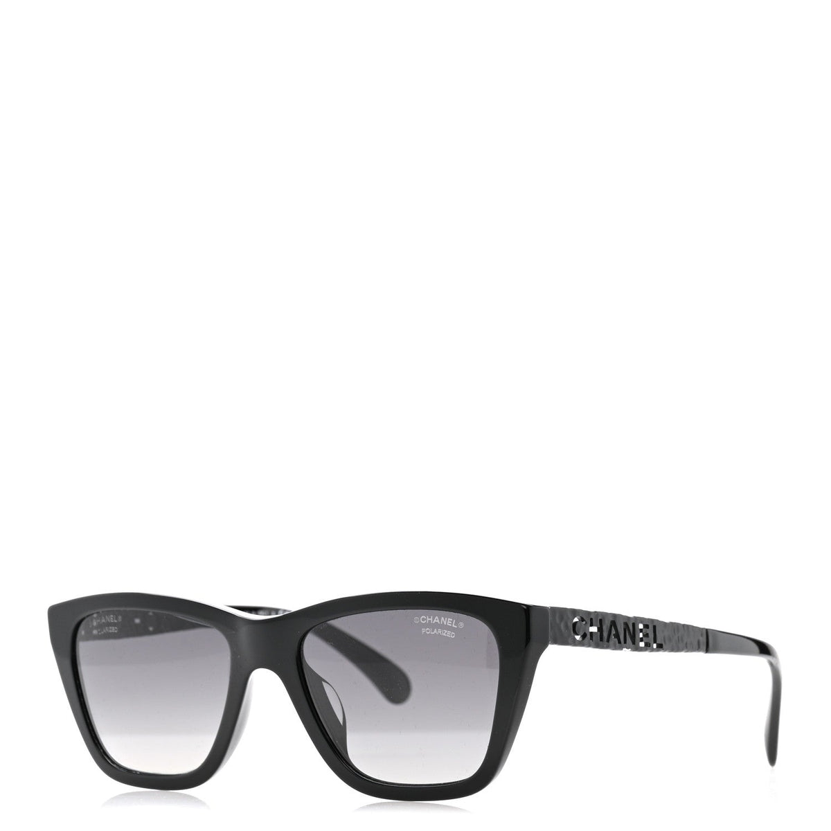 Chanel Square Sunglasses — Black