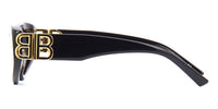 Balenciaga BB0095S Dynasty D-Frame 001 Black/Gold - detail view