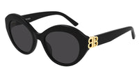 Balenciaga BB0133S 001 Dynasty Round Sunglasses - Front