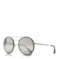 Prada Round Sunglasses — Silver SPR 51S