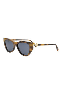 Fendi FF Diamonds cat-eye acetate sunglasses with FF logo - angle