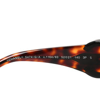Chanel Square Sunglasses — Tortoise 5474-Q