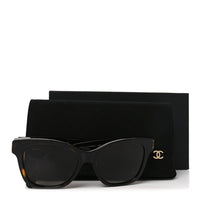 Chanel Square Sunglasses — Tortoise 5482-H