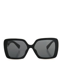 Miu Miu Rectangle Sunglasses — Black SMU 10Y