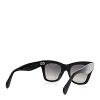 Celine Square Sunglasses — Black