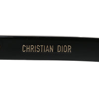 Dior Round Sunglasses — Black