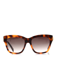 Celine Square Sunglasses — Havana