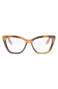 DiorMidnight O B1I 54mm Butterfly Optical Glasses, Main, color, BLONDE HAVANA