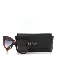Celine Square Sunglasses — Tortoise