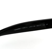 Chanel Cat-Eye Sunglasses — Black 5380-A