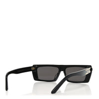 Dior Round Sunglasses — Black