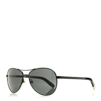 Chanel Aviator Sunglasses — Black