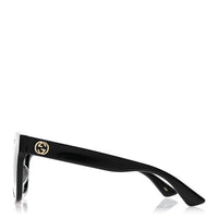 Gucci Square Sunglasses — Black