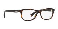 Coach HC6089 Dark Tortoise - Temple detail