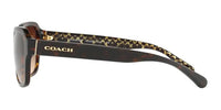 Coach HC8232 Dark Tortoise - Angle