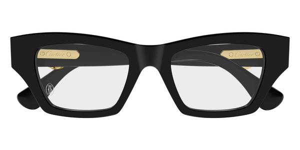 Cartier CT0639O Panthère Cat-Eye Optical - Black 005 front