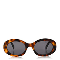 Celine Oval Sunglasses — Havana