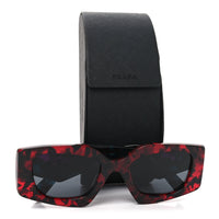 Prada Square Sunglasses — Tortoise SPR 15Y