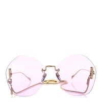 Gucci Round Sunglasses — Purple GG1203S