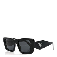 Prada Geometric Sunglasses — Black SPR 08Y