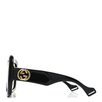 Gucci Square Sunglasses — Black GG0498S