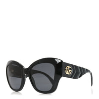 Gucci Oversized Sunglasses — Black GG0808S
