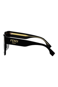 Fendi Roma square acetate sunglasses - detail