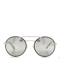 Prada Round Sunglasses — Silver SPR 51S