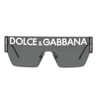 Dolce & Gabbana DG6182 mask sunglasses black - front view