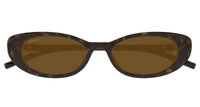 gucci GG1680S Havana Oval Sunglasses