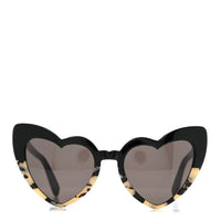 Saint Laurent Square Sunglasses — Havana SL181