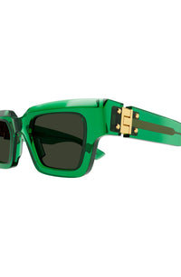 Bottega Veneta BV1189S 49mm Rectangular Sunglasses - Detail view