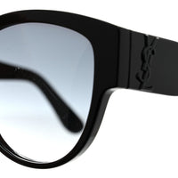 Saint Laurent Cat-Eye Sunglasses — Black