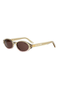 DiorPacific R1I 52mm Oval Sunglasses in Yellow/Other/Brown - Alternate view