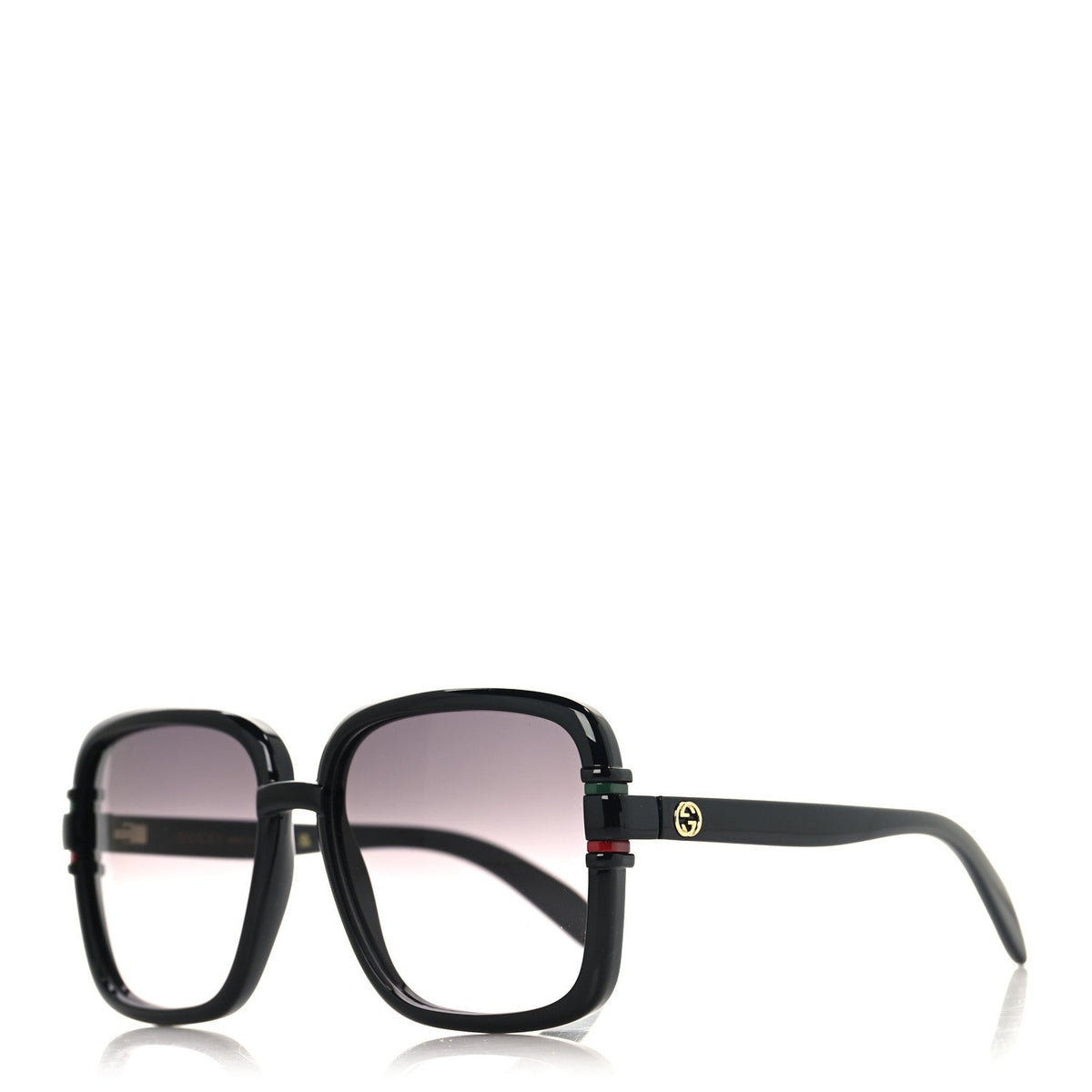 Gucci Square Sunglasses — Black GG1066S